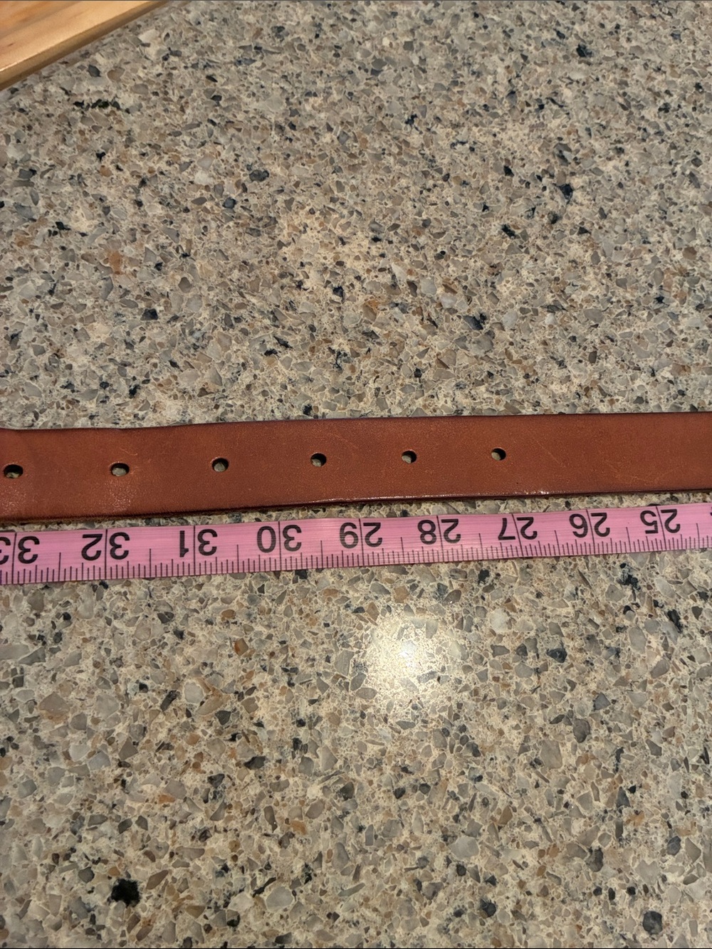 Size Small Vintage Italian Valdarno Leather Double Ring Belt - Picture 3 of 11